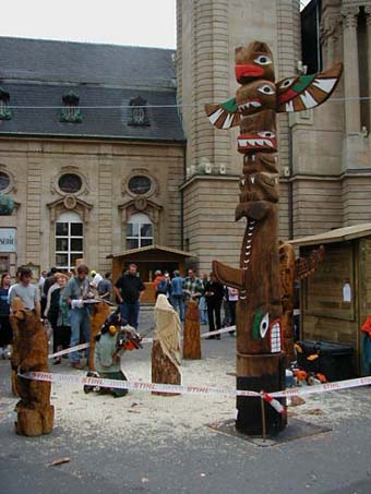 Totem "Whale" in Luxembourg